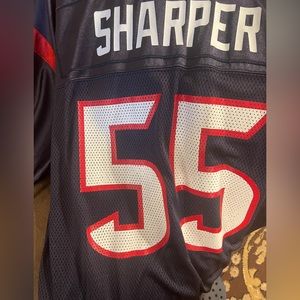 NFL -Jersey -Texans Jamie Sharper #55. Current NFL coach- Defenders.